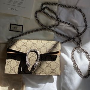 Dionysus GG Supreme super mini bag. Authentic